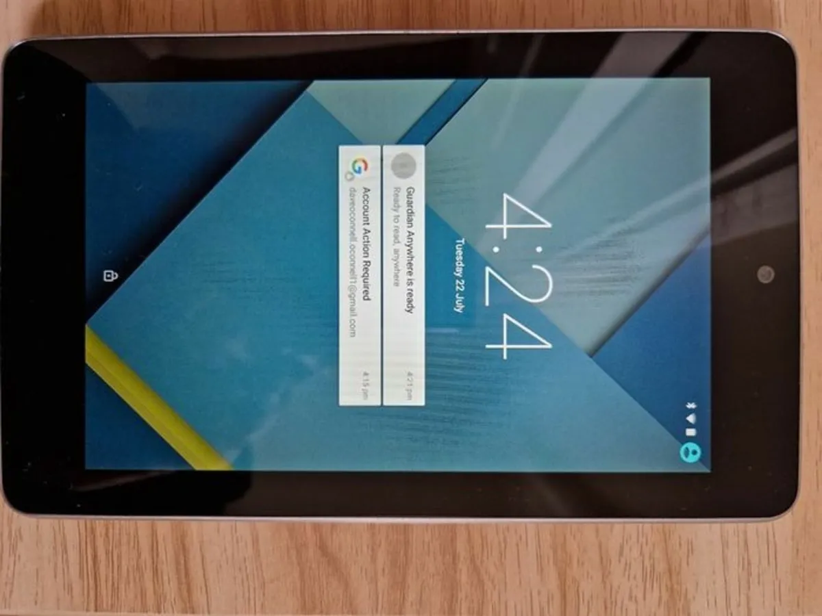 GOOGLE NEXUS 7 Tablet Model ME370T 32GB, AS NEW - Image 4