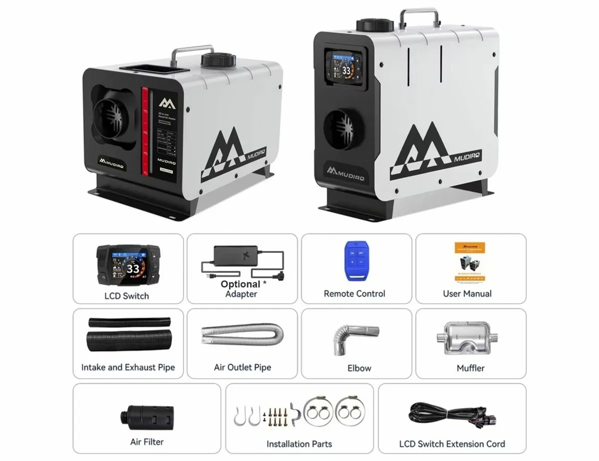 Heater with CO Protection App Timer Thermostat - Image 2