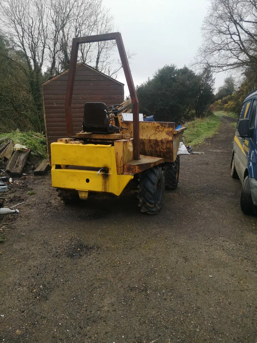 3 ton Dumper & 3 meter power harrow for sale - Image 2