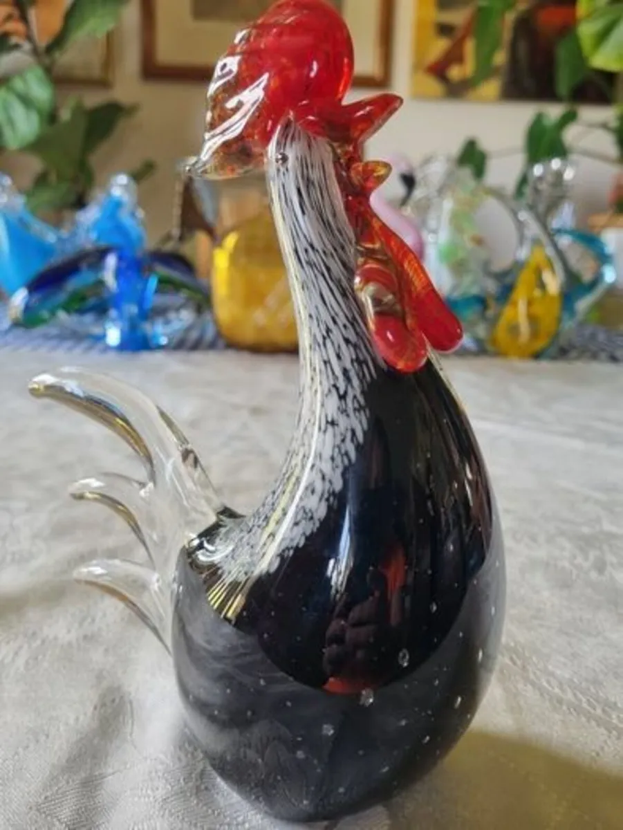 Murano Glass Rooster - Image 2