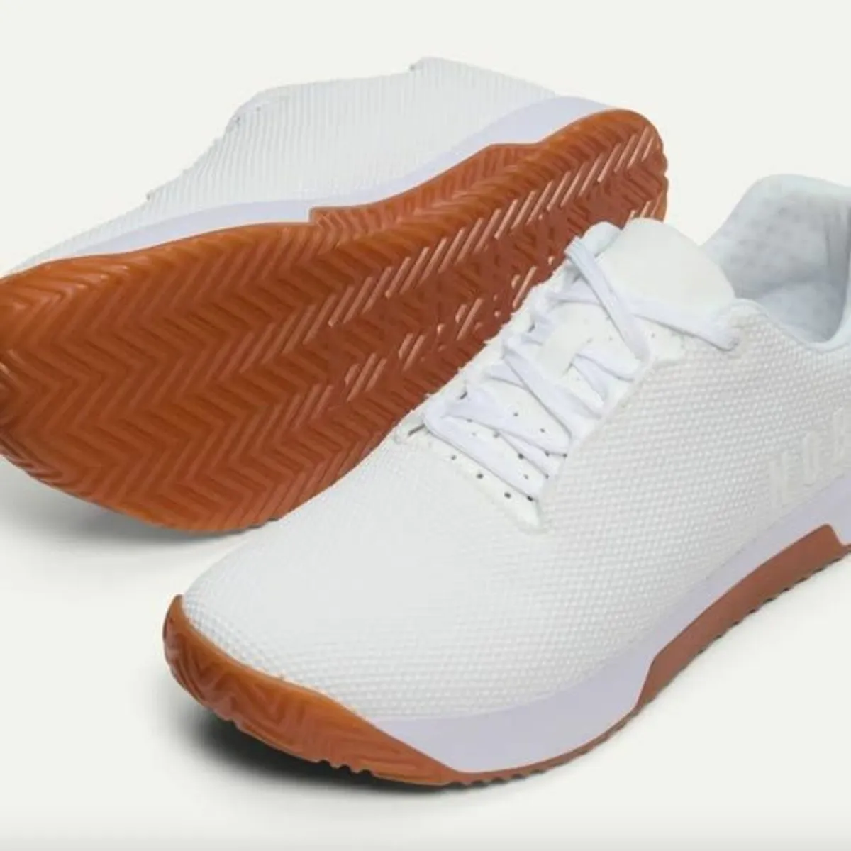 NOBULL Mens White Outwork Edge Trainers - Image 1