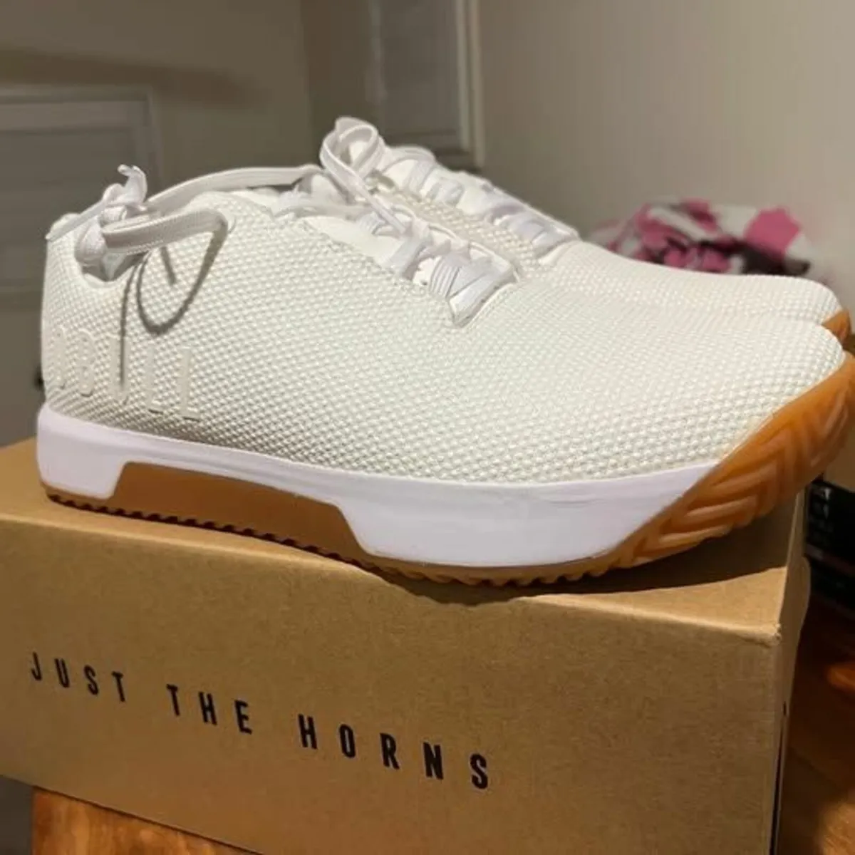 NOBULL Mens White Outwork Edge Trainers - Image 2