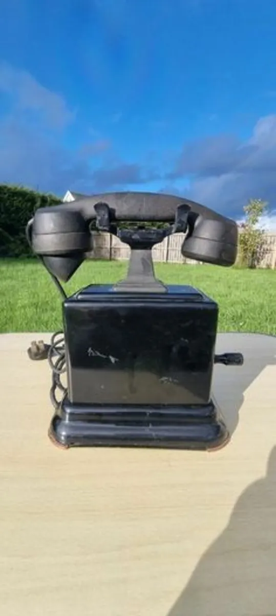 Vintage Swedish Crank Telephone - Ericson - Image 1