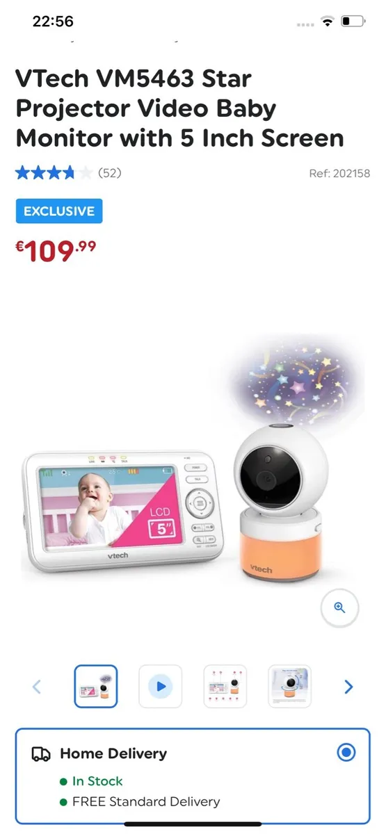 Vtech video baby monitor
