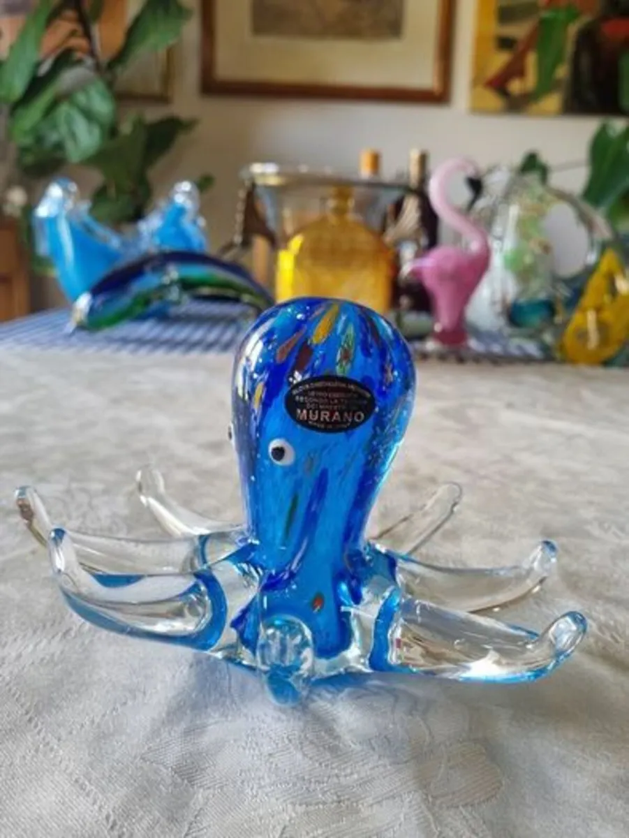 Murano glass octopus - Image 1