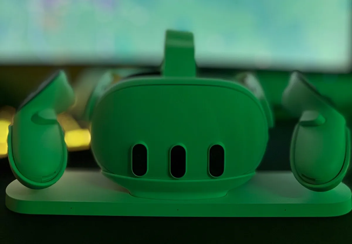 Meta Quest 3 512gb, charging station & case inc.