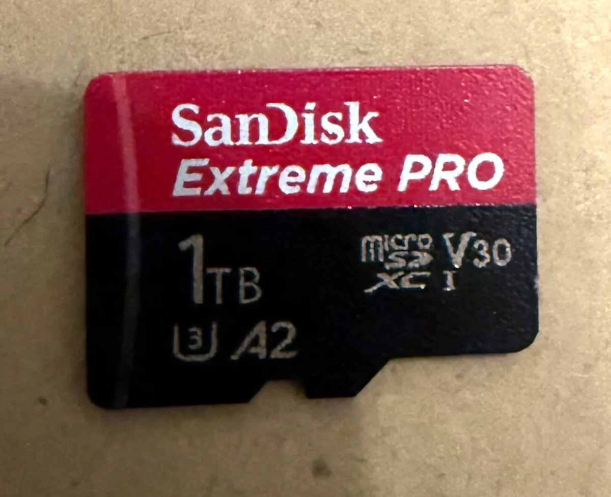 Sandisk Extreme Pro 1tb Micro Sd Card - Image 1