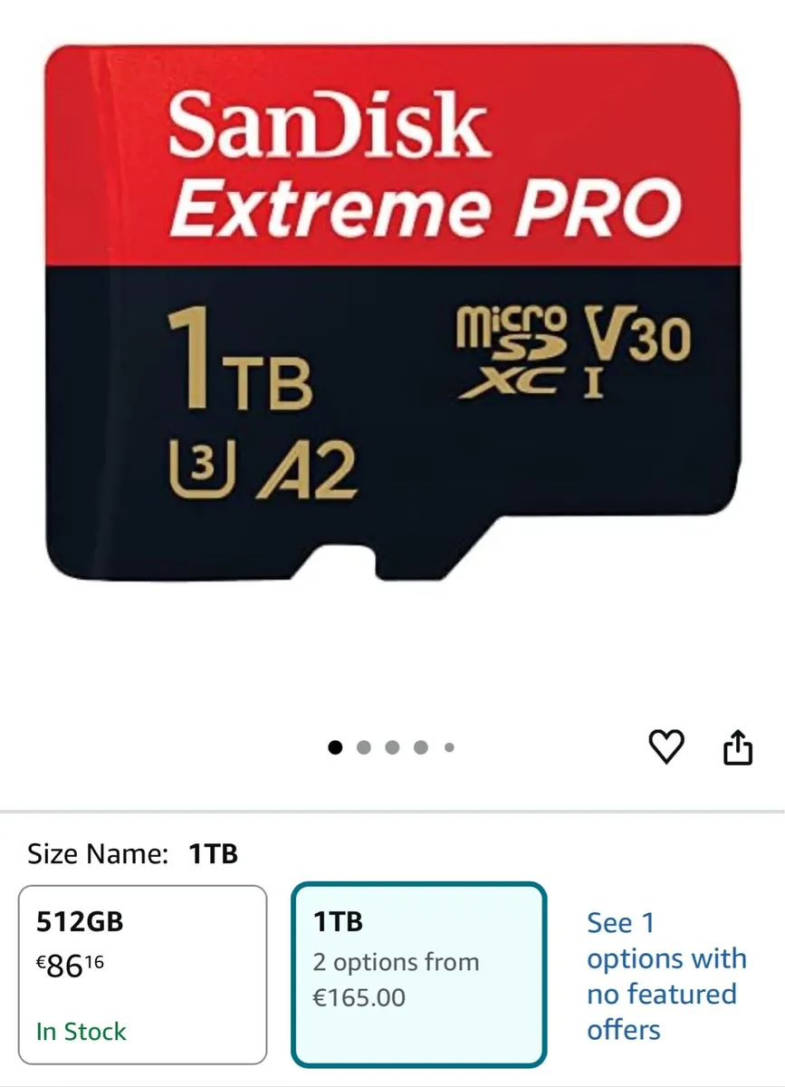 Sandisk Extreme Pro 1tb Micro Sd Card - Image 2