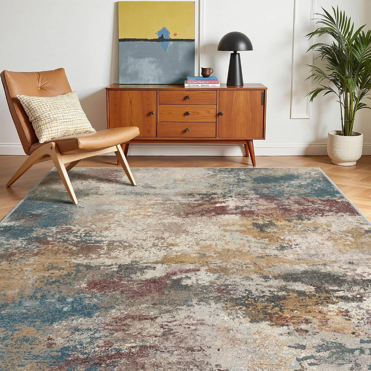 Rugs Living Room 200x290cm - Washable Large Rug - Image 1