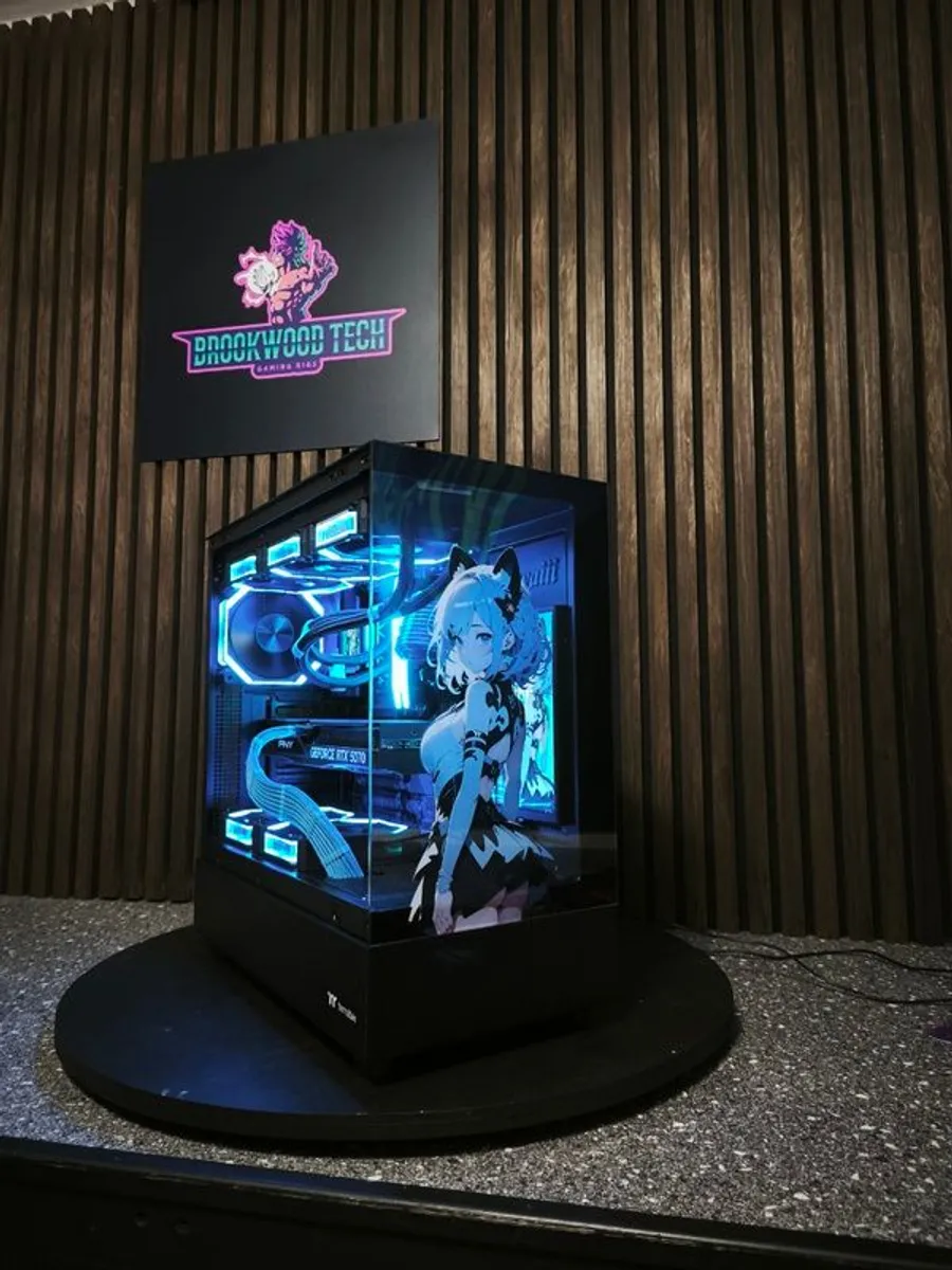 Brand New! Brookwood Tech Gaming PC BUILD! Kawaiii RTX5070/Ryzen/DDR 5 - Image 2