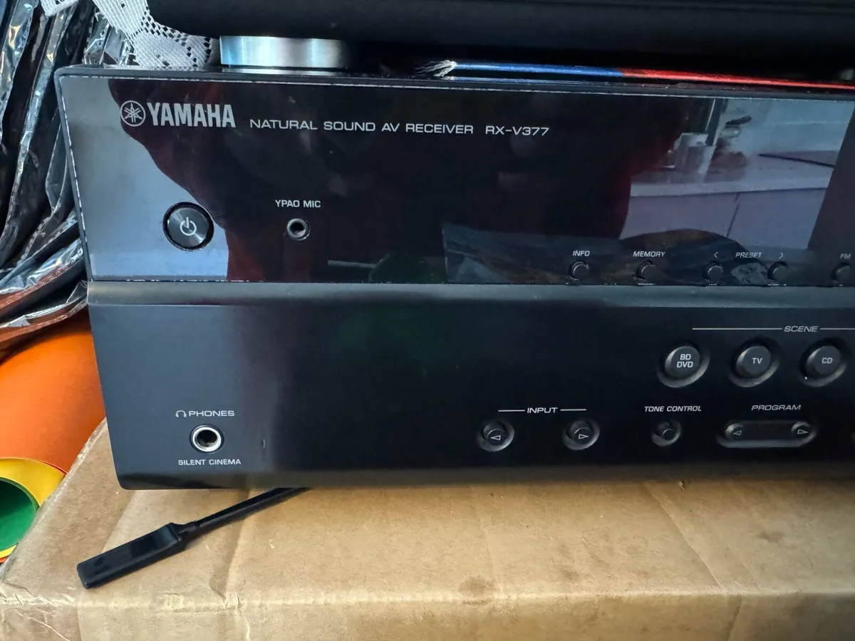 Yamaha Receiver with Remote Control - Image 2
