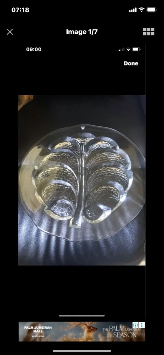 Large Orrefors Serving Plate - Image 1