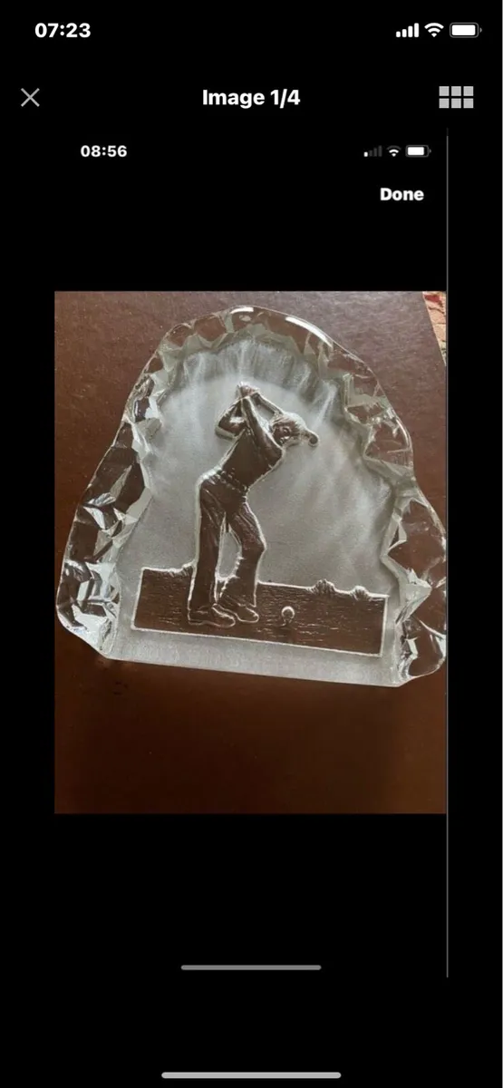 Nybro Golf Glass Display - Image 1