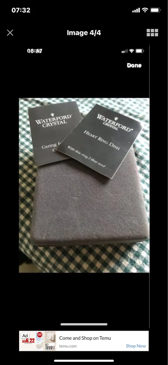 Vintage Waterford Crystal Ring Dish - Image 4