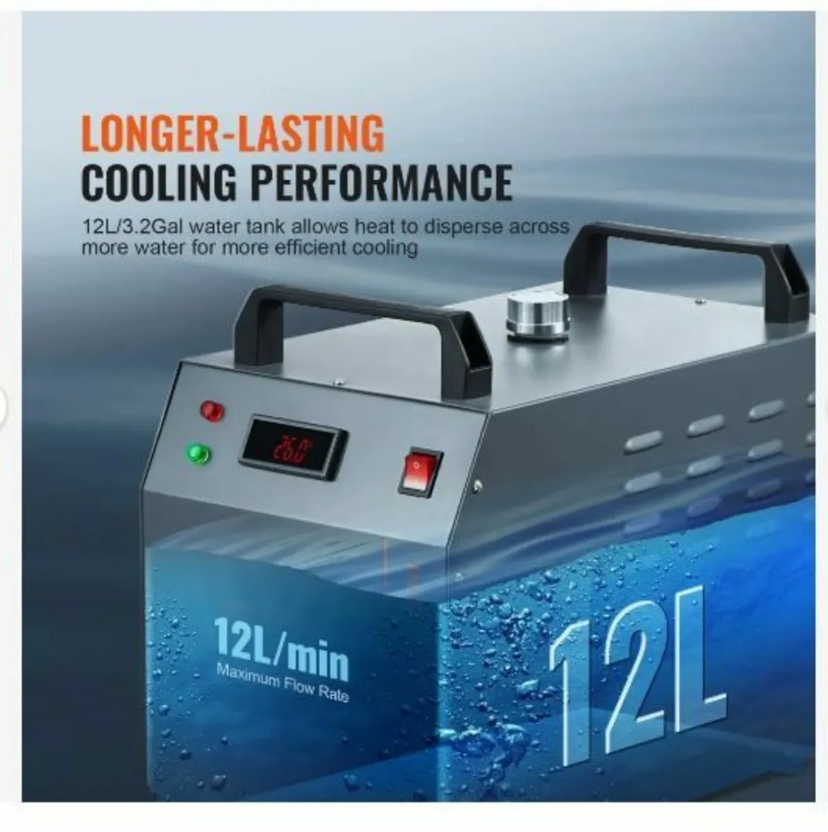 Industrial Water Chiller, CW-3000, 80W - Image 2