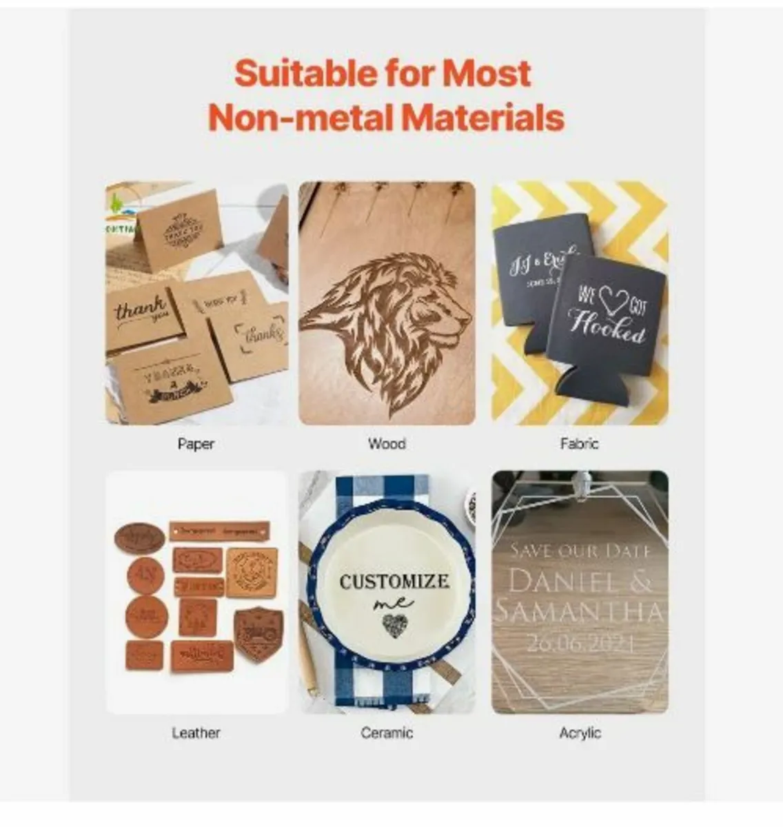 Portable Laser Engraver, 600 mm/s High Speed - Image 4