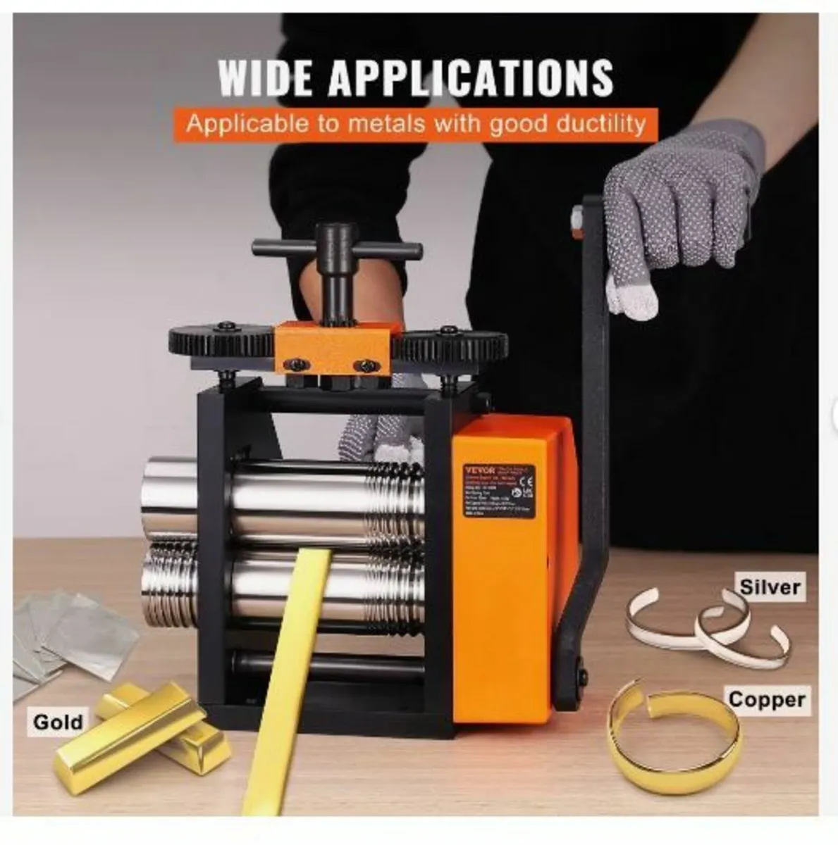 Rolling Mill, 2.95"/75 mm Jewelry Rolling - Image 3