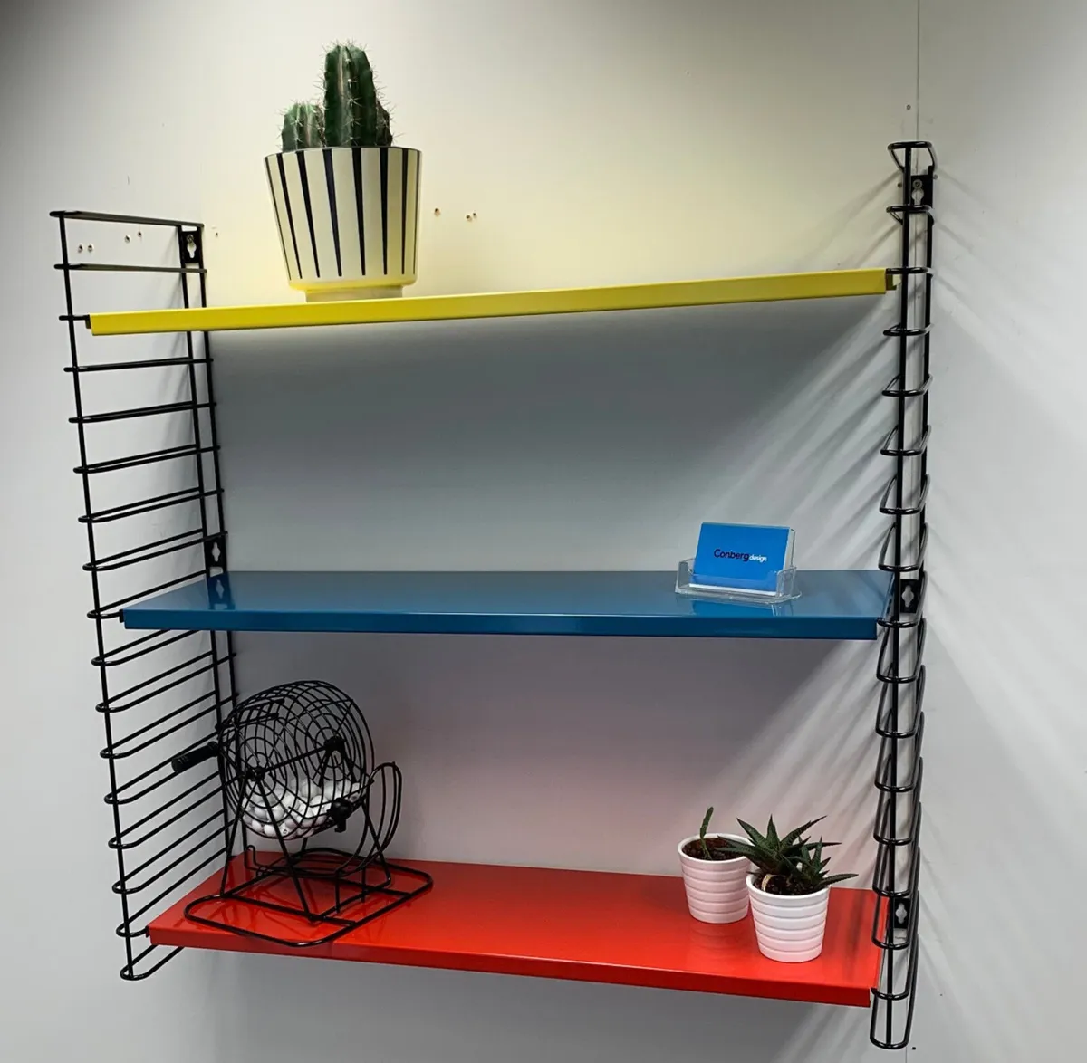 Vintage Retro spaceage shelving c1960 - Image 2