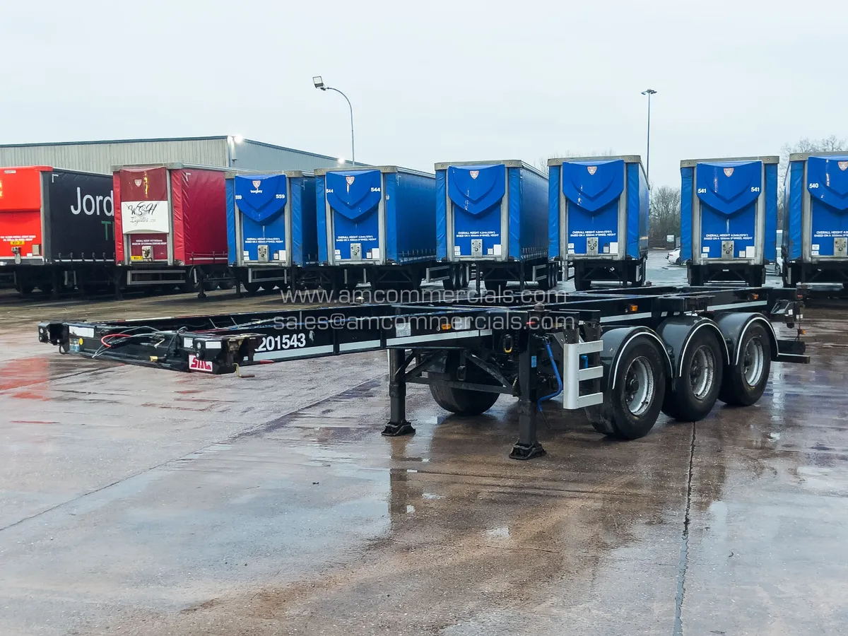 2015 SDC SLIDING SKETETAL TRAILER- C389997 - Image 3