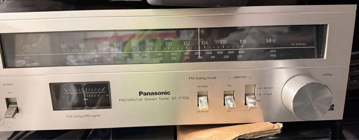 TUNERS ( Technics ,Panasonic ,Trio ,Ariston - Image 1