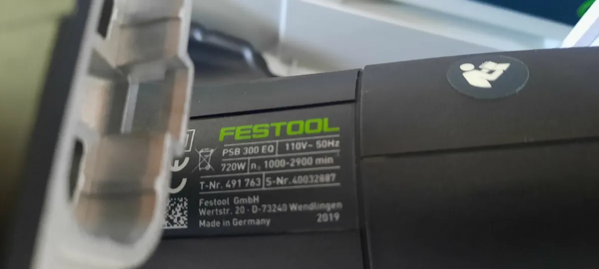 Festool PSB 300 EQ-Plus Pendulum jigsaw 110v - Image 4
