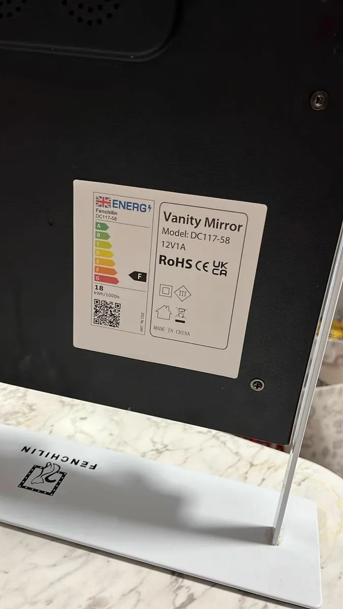 Fenchilin vanity mirror - Image 1