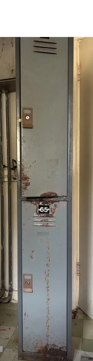 Filing cupboard vintage filing cupboard ,shelves - Image 2