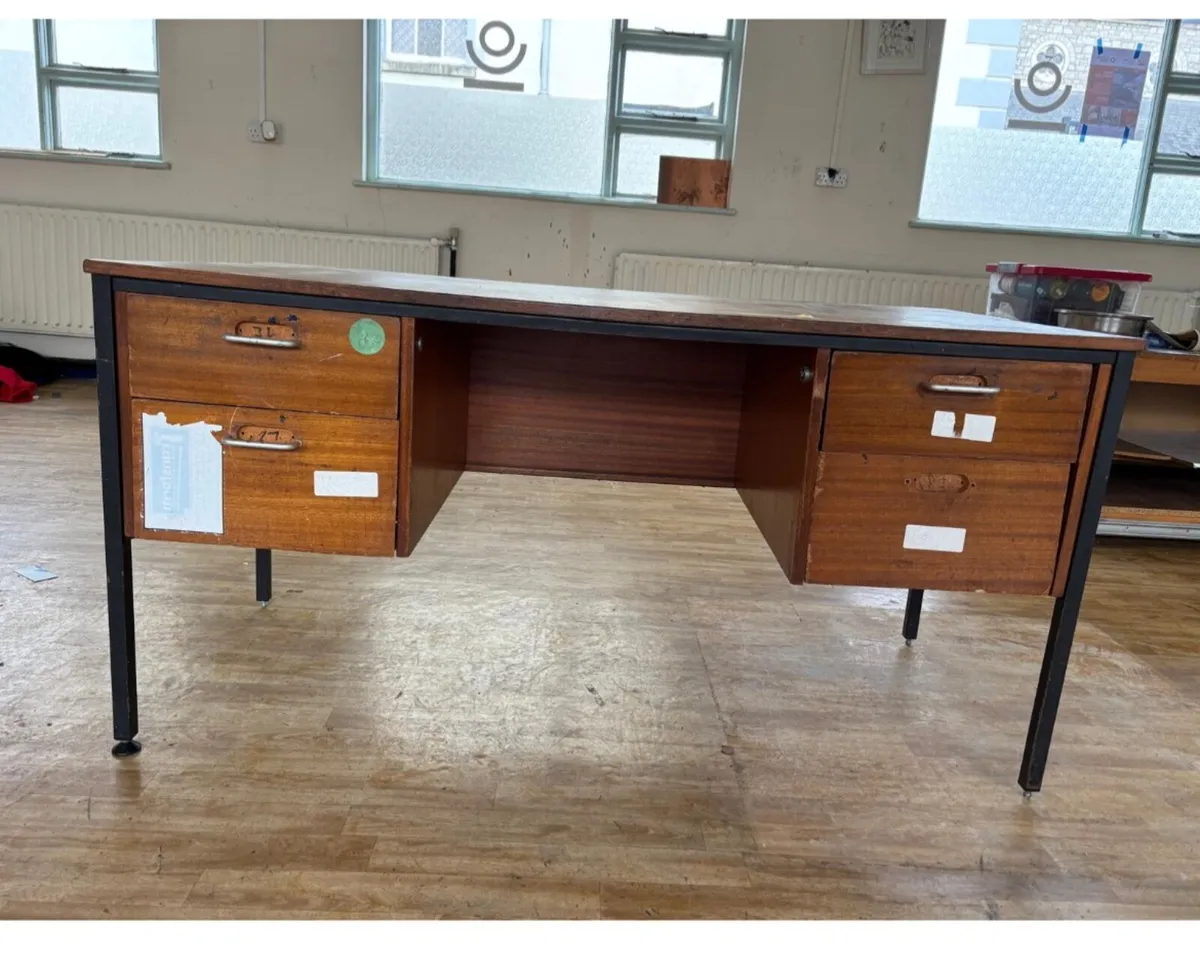 Filing cupboard vintage filing cupboard ,shelves - Image 4