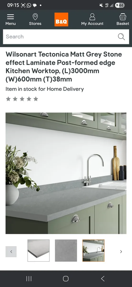 Brand new,unopened kitchen countertops x2 - Image 1