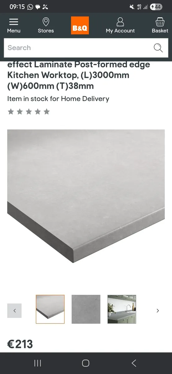 Brand new,unopened kitchen countertops x2 - Image 2