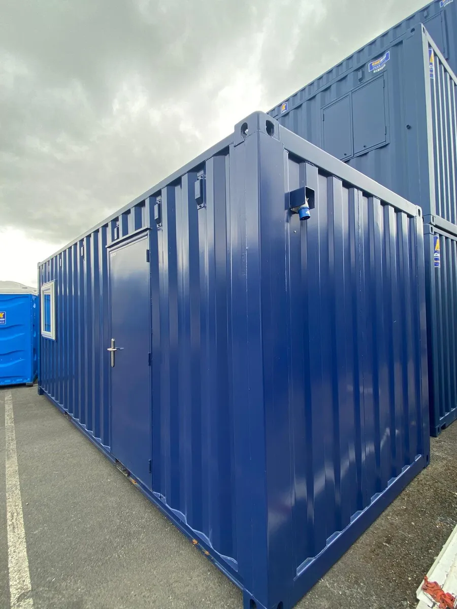 20FT X 8FT ANTI VANDAL PARTITIONED OFFICE - Image 1