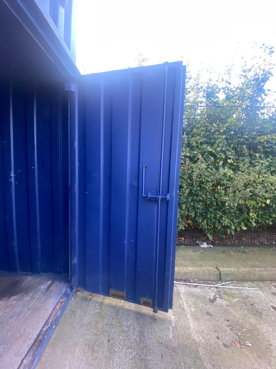 10FT X 8FT ANTI VANDAL SITE STORE - Image 3