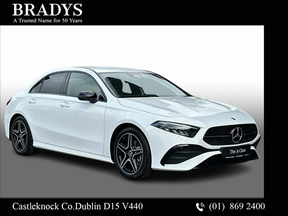 Mercedes-Benz A-Class A 180 Saloon AMG Line--Night - Image 2
