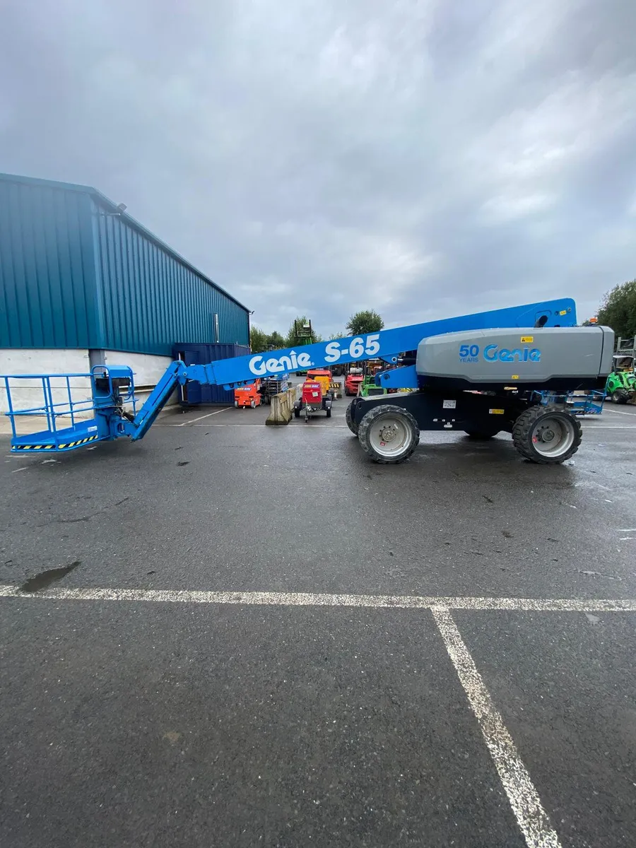 2016 GENIE S65 71FT DIESEL TELESCOPIC BOOM LIFT - Image 2