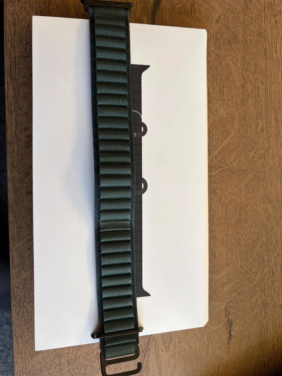 Apple Watch Ultra Alpine Loop Green band