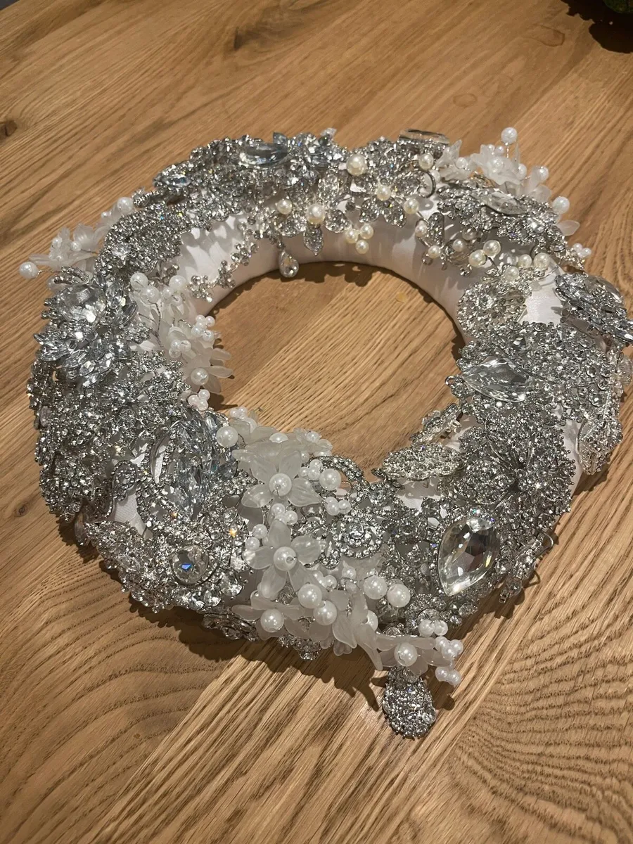 Christmas centre piece, brooch - Image 2