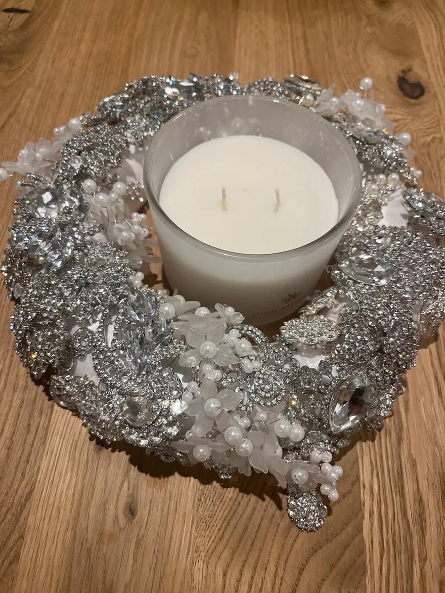 Christmas centre piece, brooch - Image 3