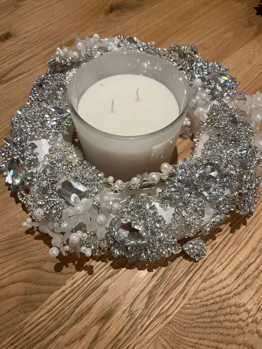 Christmas centre piece, brooch - Image 4