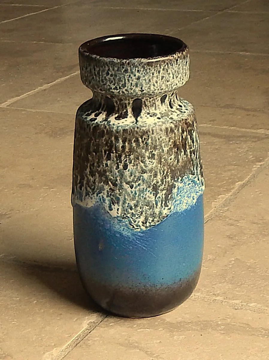 Vintage Studio Pottery Vase, Made in West Germany - Image 1