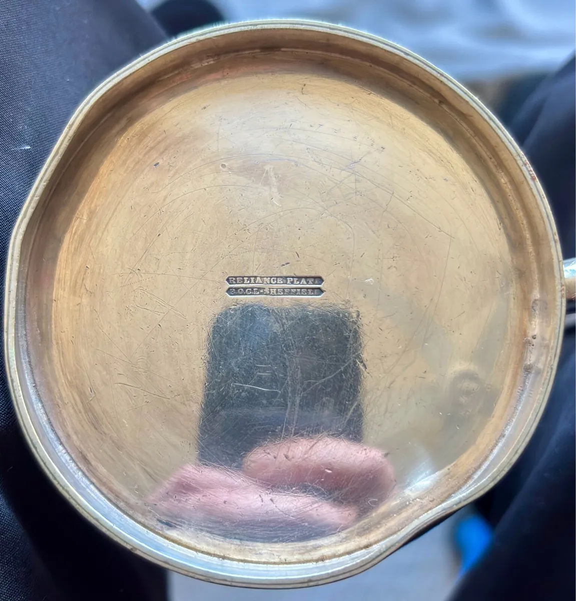 Silver-plated jug - Image 2