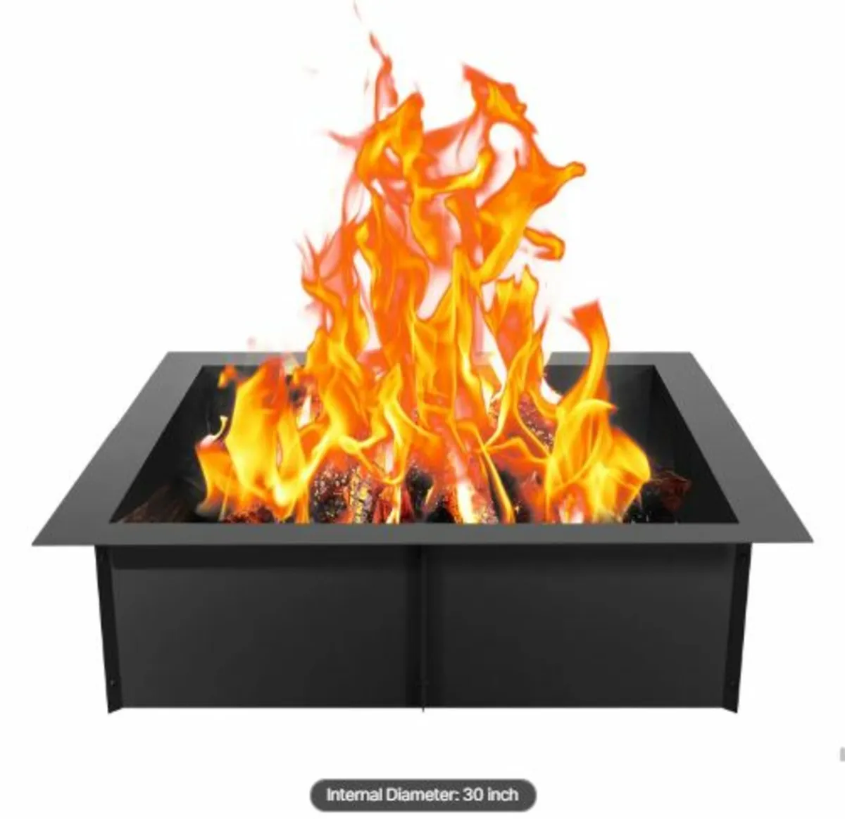 Fire Pit Ring,36x36 in Outer/30x30in Inner Diamete - Image 1