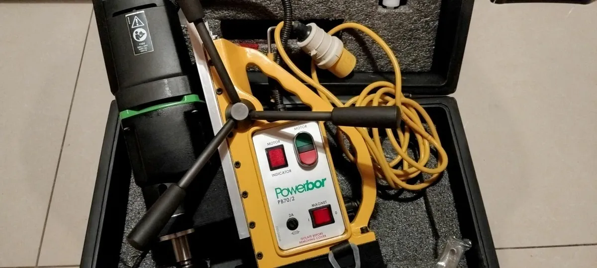 Powerbor PB702 Magnetic Drill 110v - Image 2