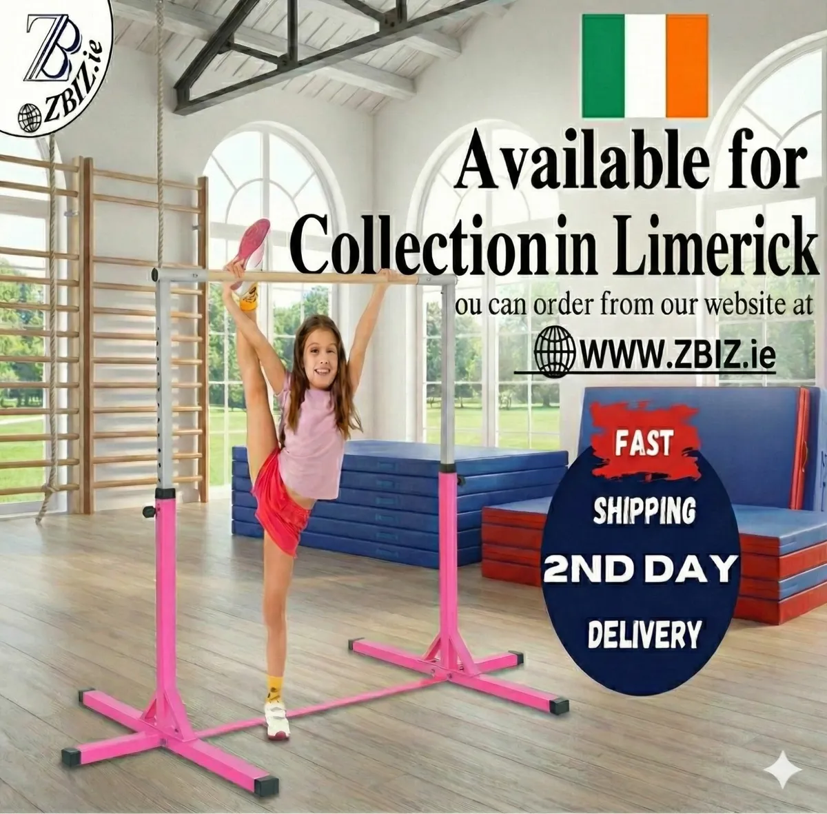 Kids Gymnastic Bar Training Equipment - Image 1