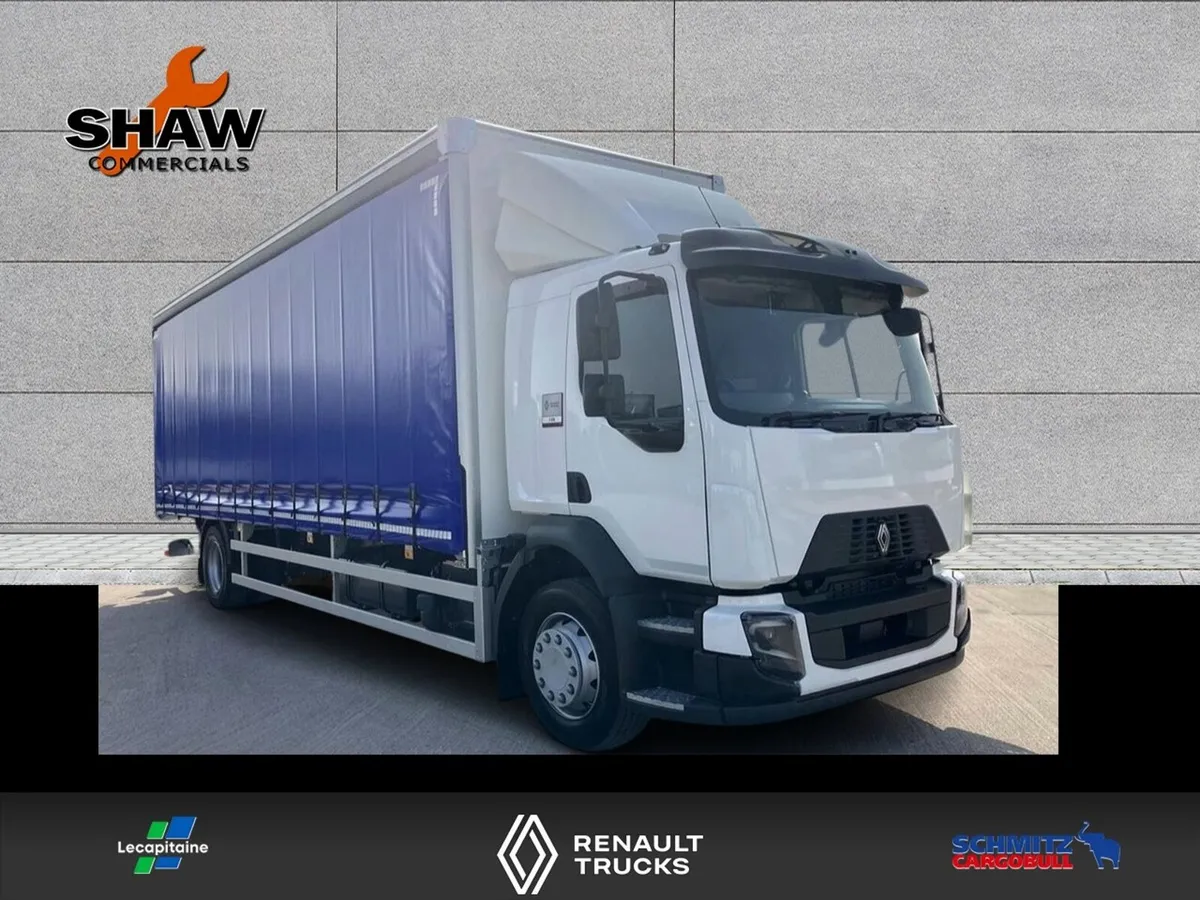 Renault D Wide 18T Curtainsider - Image 1