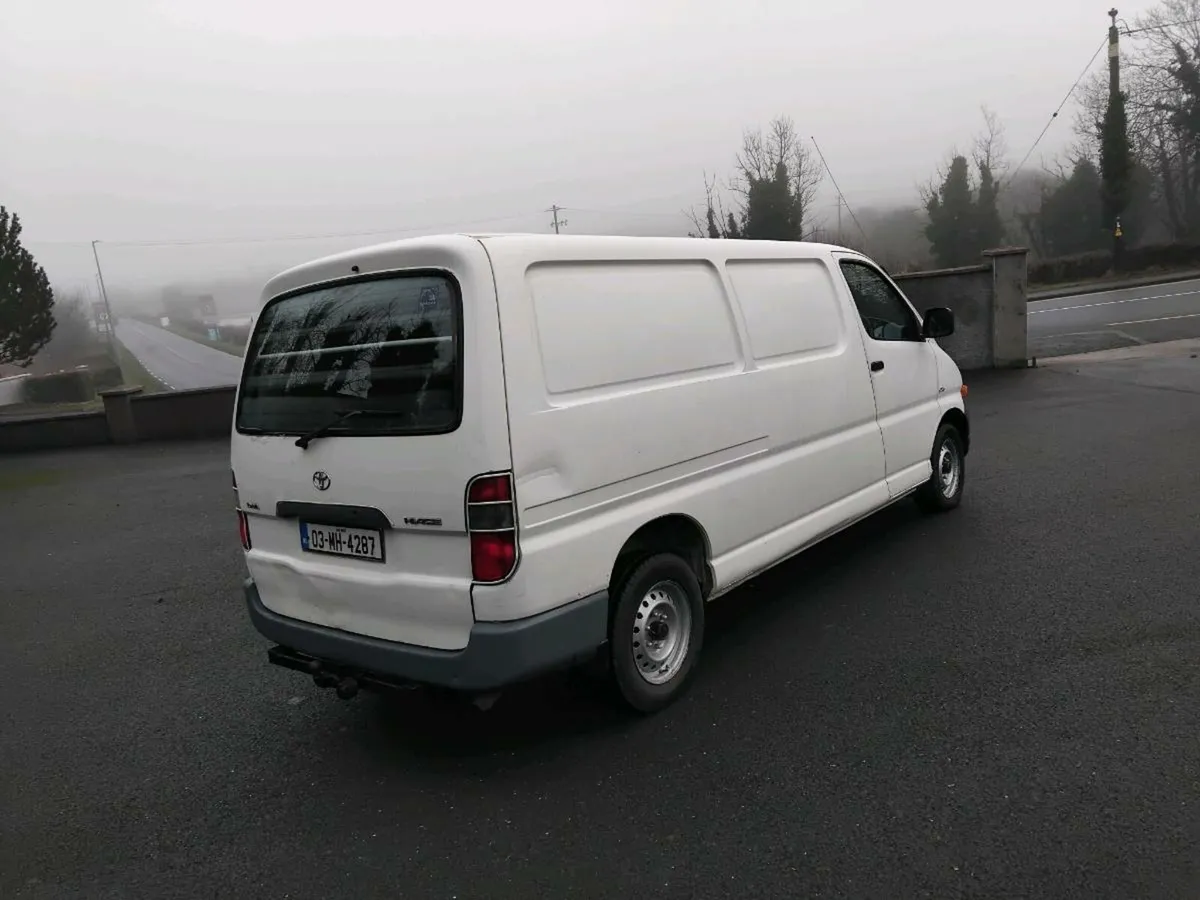 Cheap 2003 hiace test 09/26  tax 02/26 - Image 4
