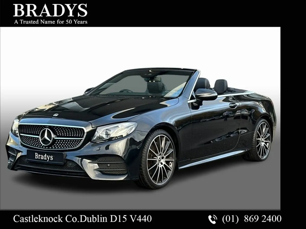 Mercedes-Benz E-Class E 300d Cabriolet AMG--Multis - Image 1