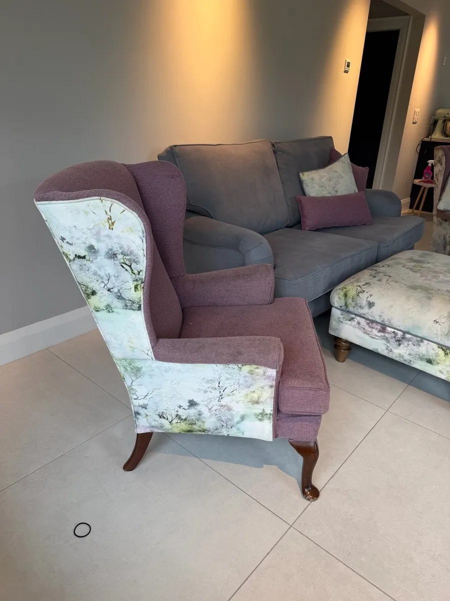 Queen Anne Armchair x2 - Image 1