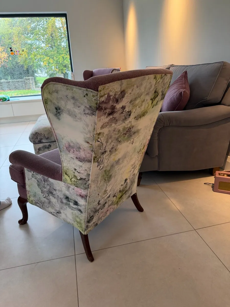 Queen Anne Armchair x2 - Image 3