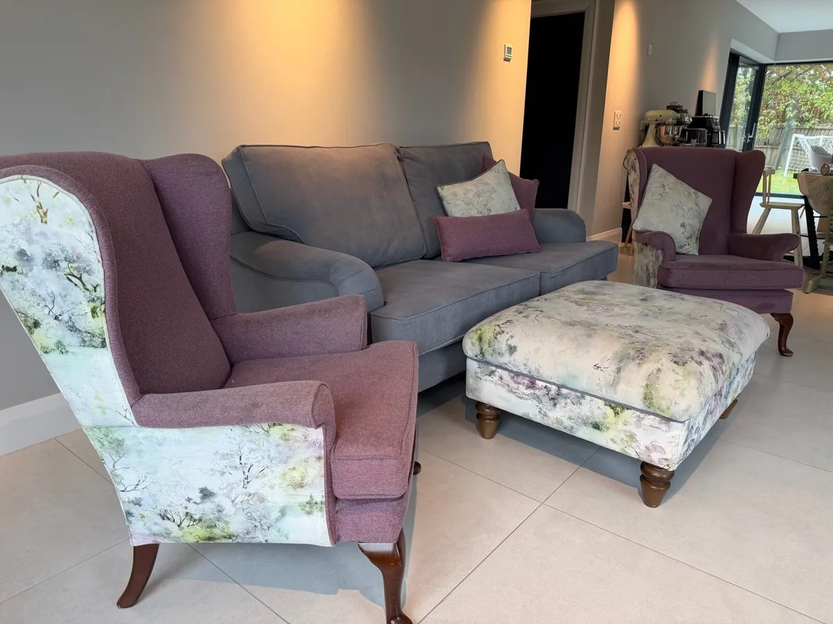 Queen Anne Armchair x2 - Image 4