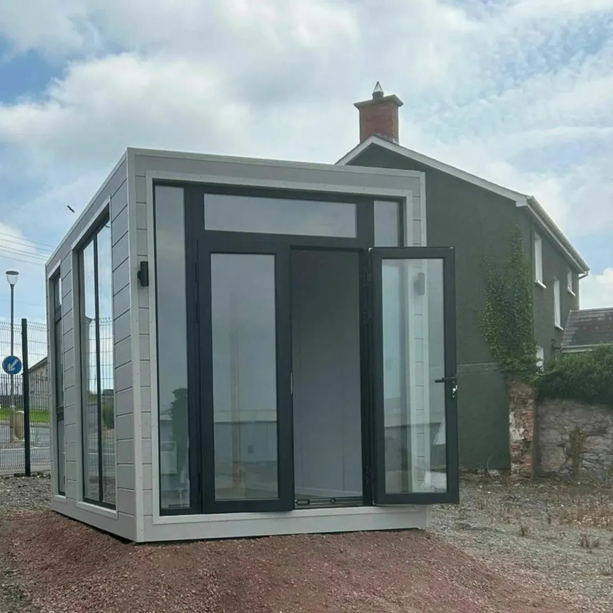 14ft x 8ft Grey Modular Unit - Image 1